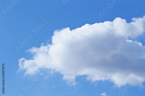 blue sky with clouds