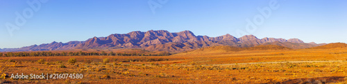 Large panorama of Flinders Ranges in South Australia