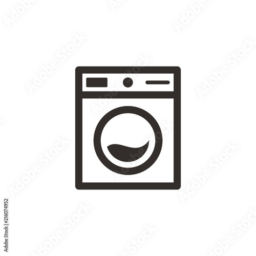 Washing machine icon design