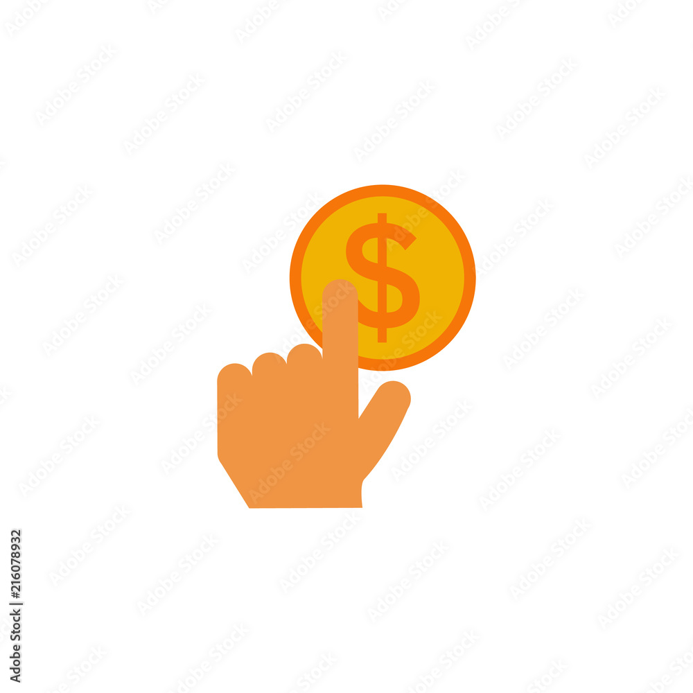 Touch Money Logo Icon Design Touch Money Logo Icon Design