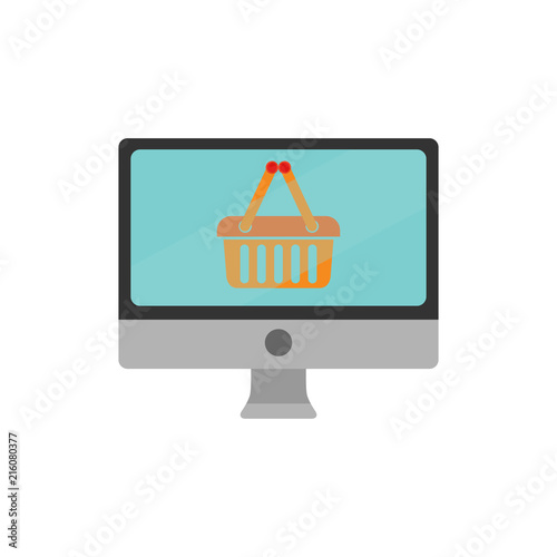 Online Shop And buy Logo Icon Design