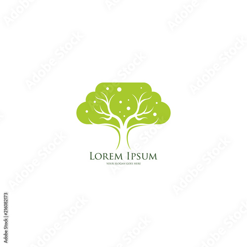 Tree logo vector