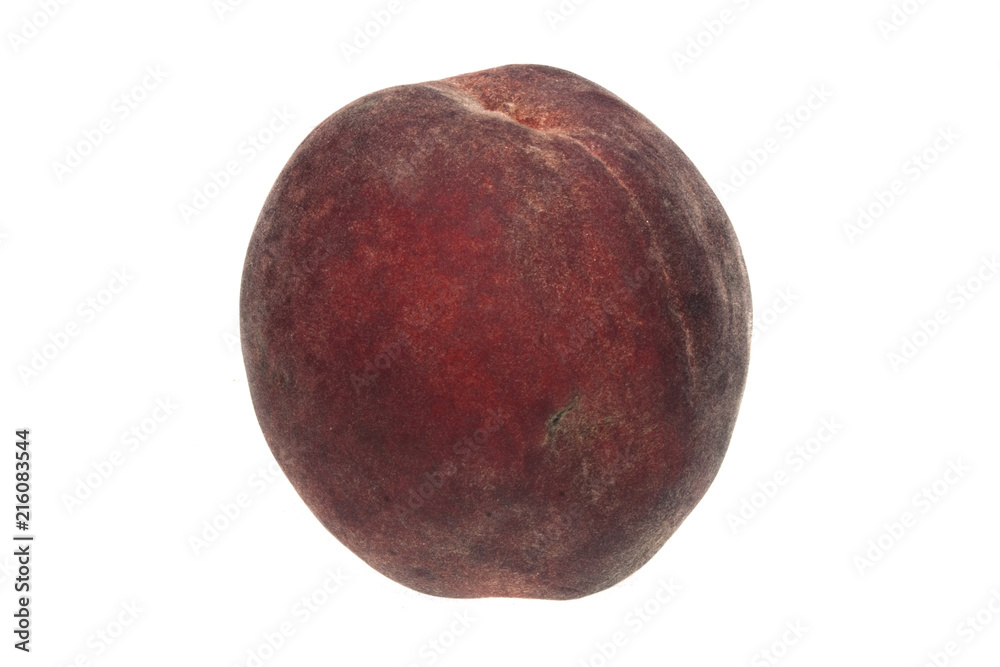 peach isolated on white background peach isolated on white background