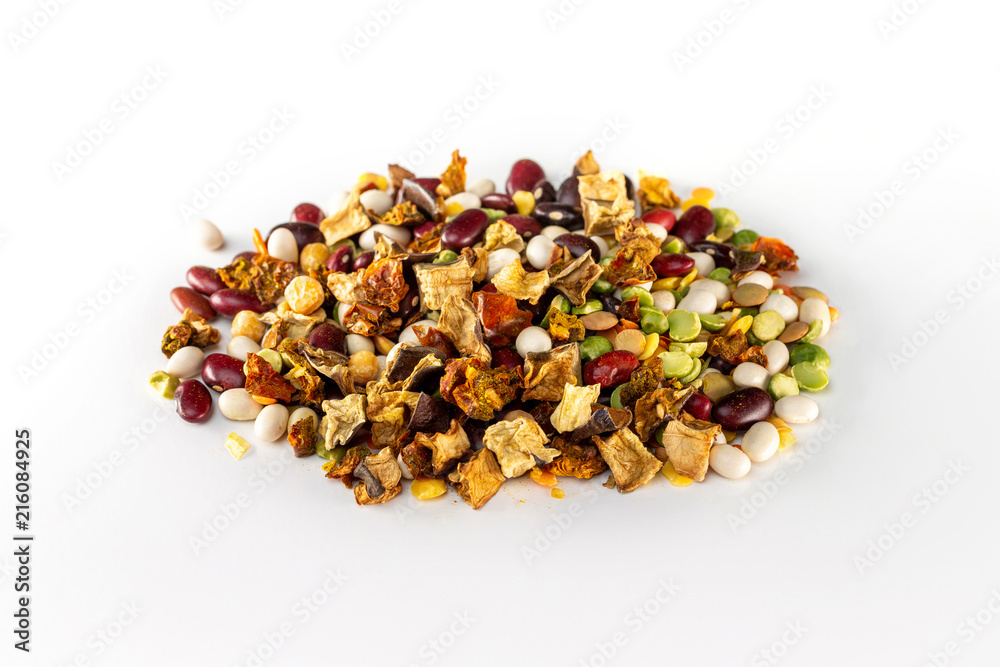 Macro pile of beans mix as a natural healthy food. Macro pile of beans mix as a natural healthy food.