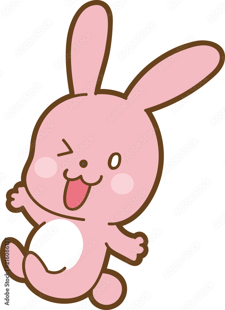 かわいいうさぎのイラスト素材 Stock Vector Adobe Stock かわいいうさぎのイラスト素材 Stock Vector Adobe Stock