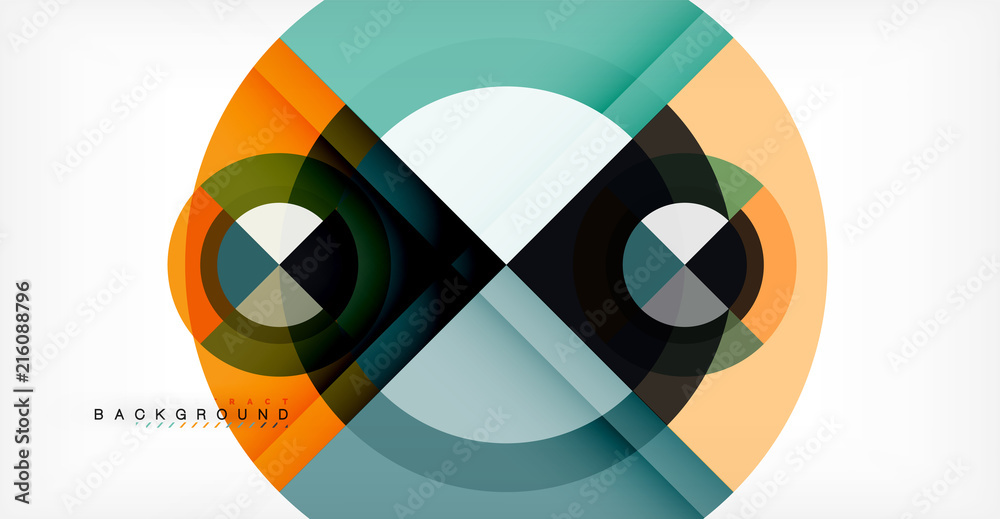 Vector circle abstract background Vector circle abstract background