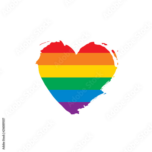 Vector a rainbow flag