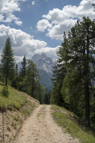 Wanderung in den Dolomiten