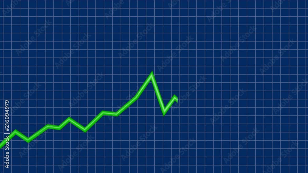 Line Graph rising. Upwards slope, 3d animation. Green color..Black and white Alpha matte included Line Graph rising. Upwards slope, 3d animation. Green color..Black and white Alpha matte included