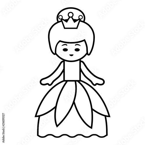 Coloring book, Princess