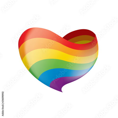Vector a rainbow flag