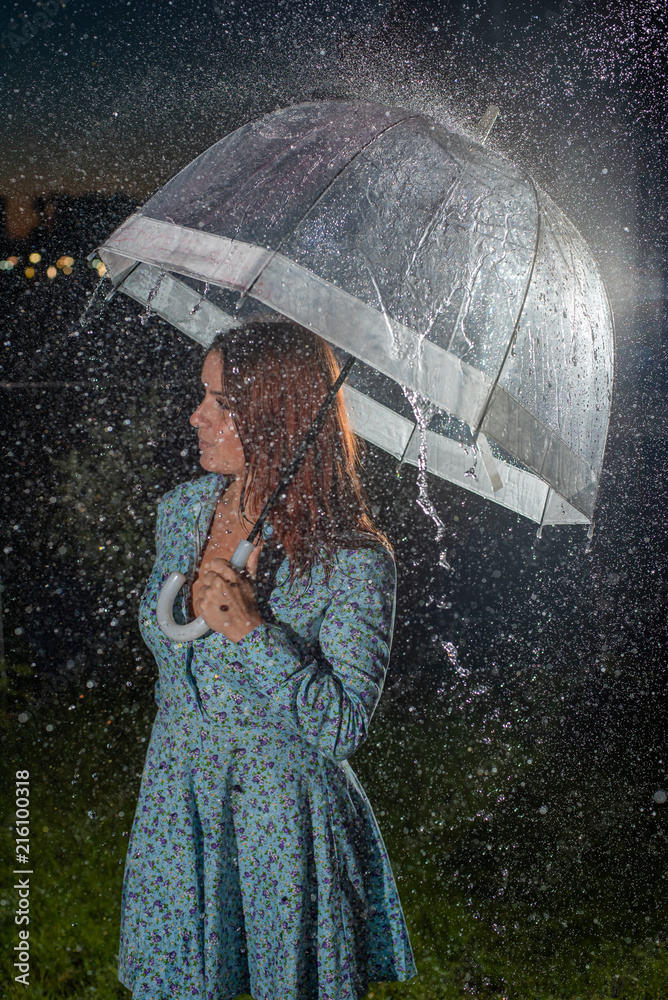 Transparent 2024 rain umbrella