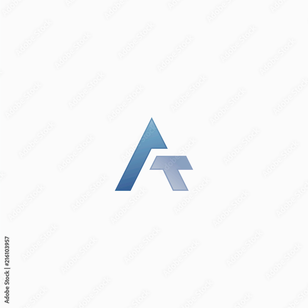 logo AT modern
