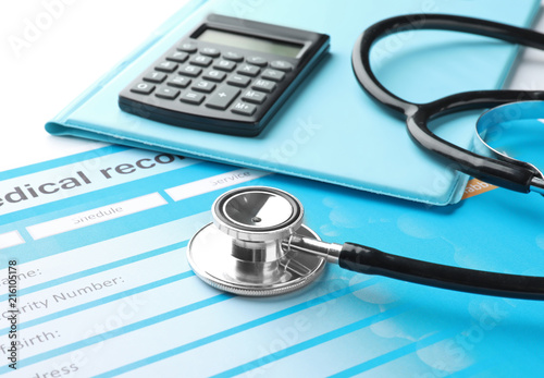 Stethoscope with medical re...