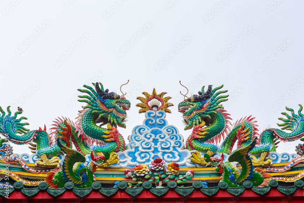 custom made wallpaper toronto digitalThe Two Dragon