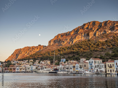 Kastellorizo island, Dodecanese, Greece. Megisti,Meis photo