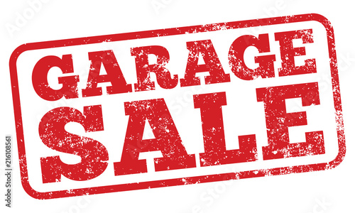 Garage Sale Stamp