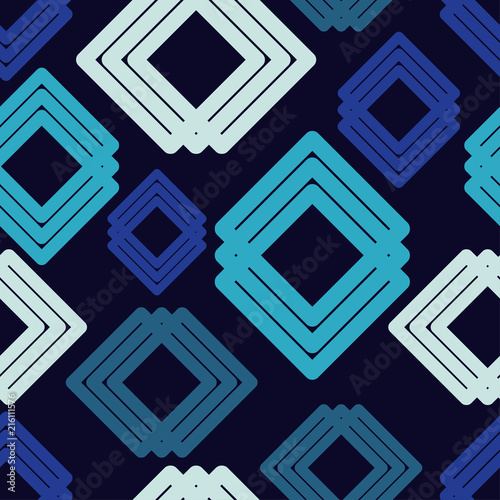 Seamless abstract geometric pattern. Mosaic texture. The texture of the strips. Textile rapport.