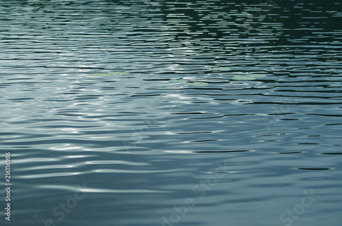 Waves on a lake in Dalarna
