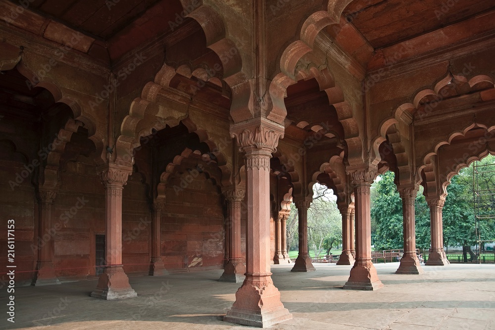 Rotes Fort, Red Fort, Delhi