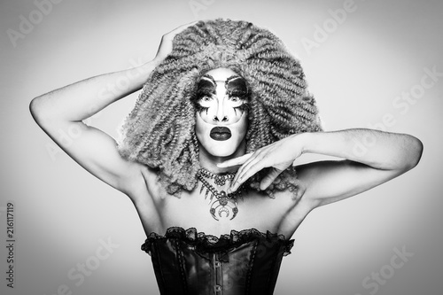 glamorous drag queen photo