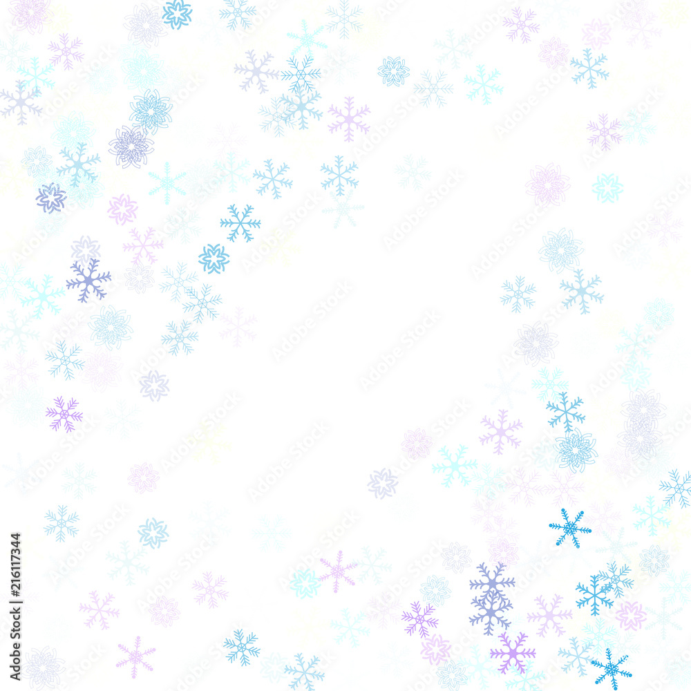 Falling down snow confetti, snowflake vector border. Festive winter, Christmas, New Year sale background. Cold weather, winter storm, scatter texture. Hipster snowfall falling snowflakes cool confetti Falling down snow confetti, snowflake vector border. Festive winter, Christmas, New Year sale background. Cold weather, winter storm, scatter texture. Hipster snowfall falling snowflakes cool confetti