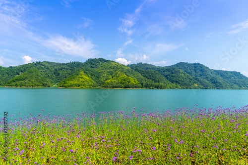 The beautiful landscape of Qiandao Lake
