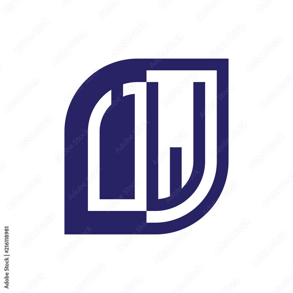 UW initial letter emblem logo negative space UW initial letter emblem logo negative space