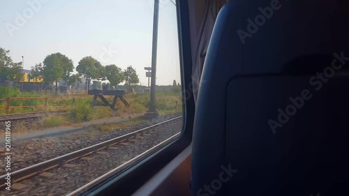 Train travel in the Netherlands photo