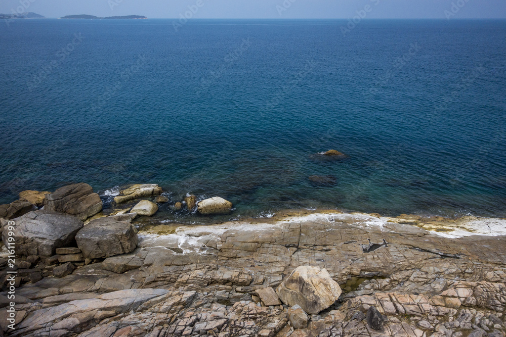 Rocky coast not far from Chaweng Beach, Ko Samui, Thailand, Asia Rocky coast not far from Chaweng Beach, Ko Samui, Thailand, Asia