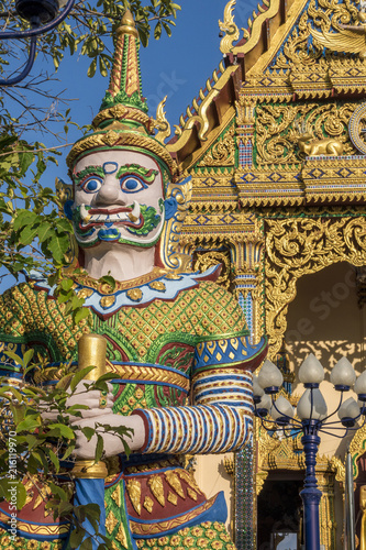 Wat Plai Laem temple in Ban Bo Phut, Ko Samui, Thailand, Asia