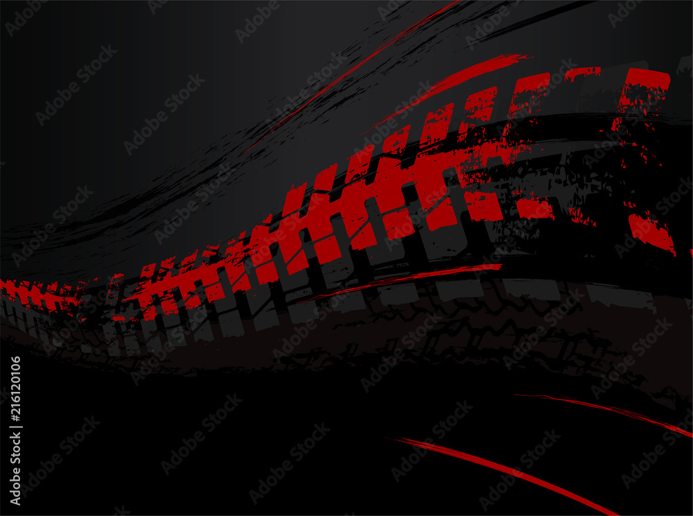 Naklejka premium Obraz tła opony