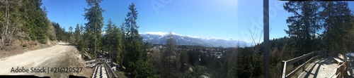 Tableau sur toile Crans-Montana