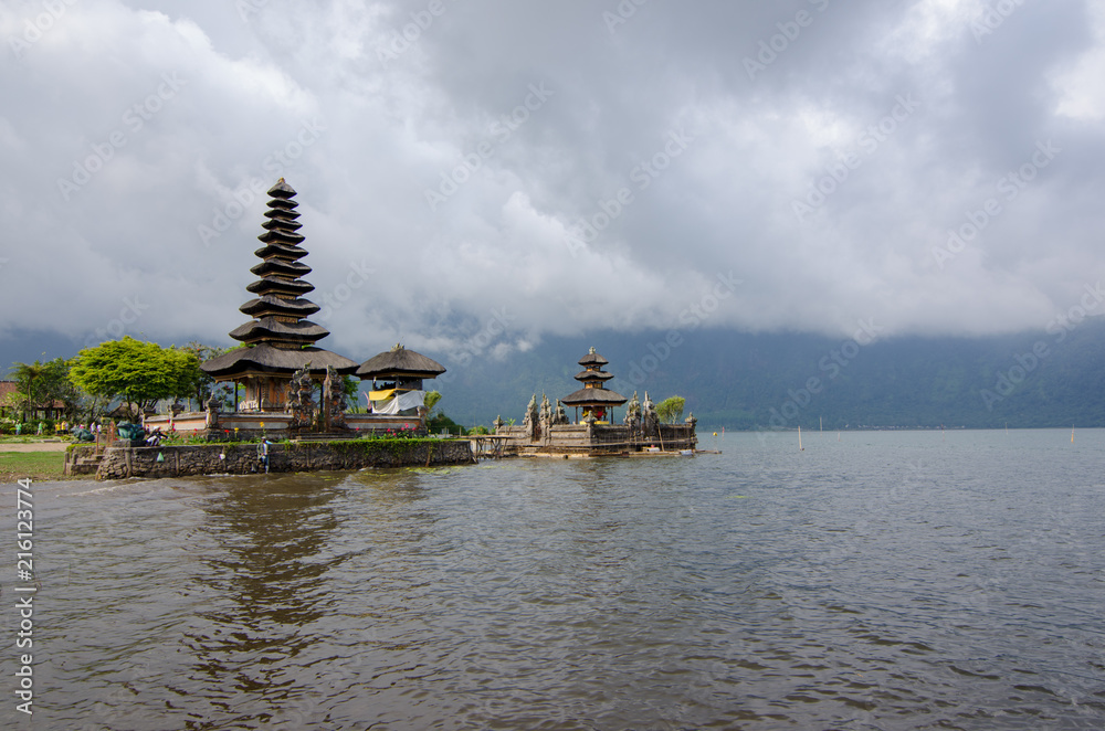 Bali Pura Ulun Danu Bratan Water Temple at sunrise Bali Pura Ulun Danu Bratan Water Temple at sunrise