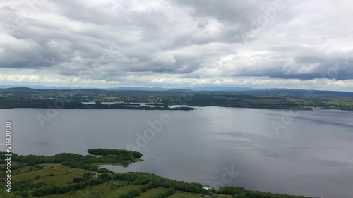 The Cliffs of Magho are a 9 km limestone escarpment located in the townland of Magho, County Fermanagh, Northern Ireland. photo