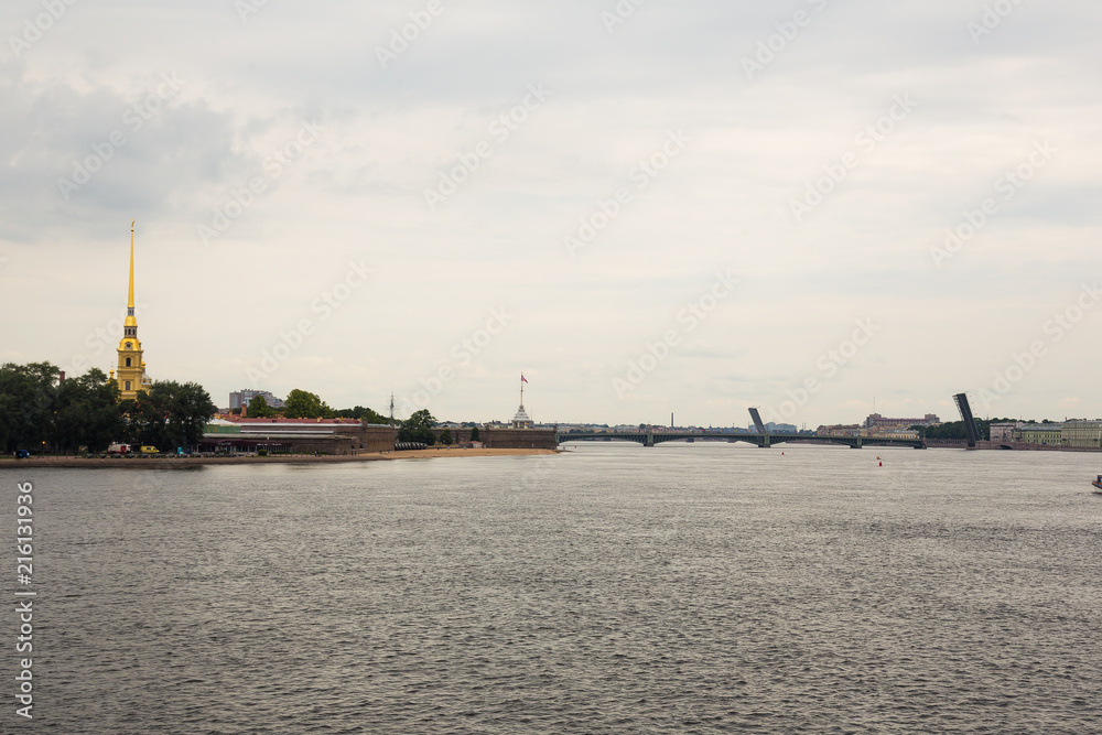 River parade in Saint-Petersburg