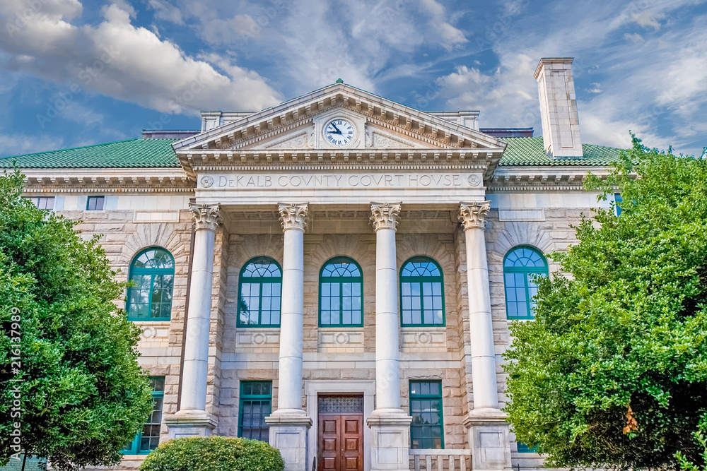 Early Morning Courthouse