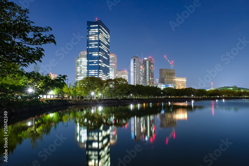 大阪ビジネスパーク 夜景 photo