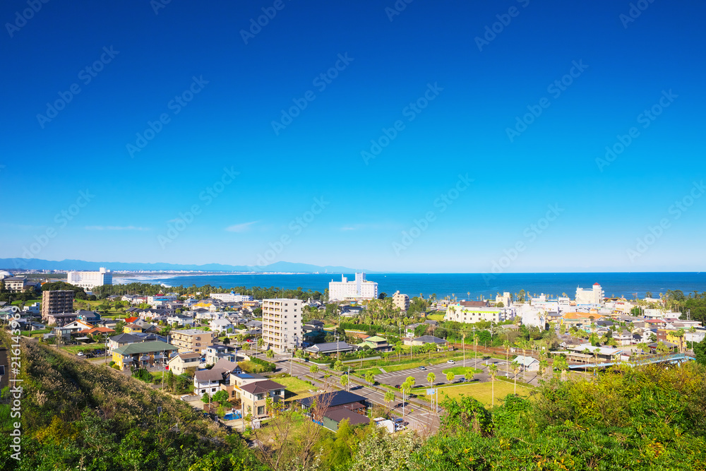 Obraz premium View of Aoshima area, Miyazaki City