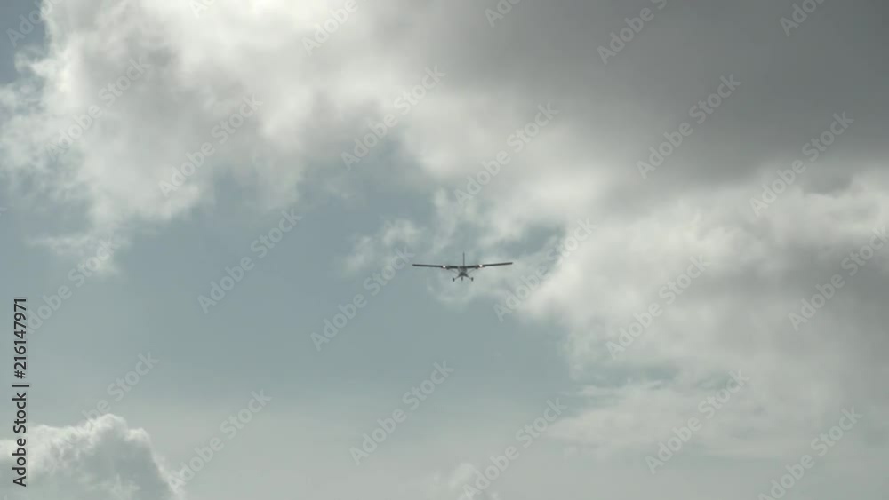 propeller aircraft flyinh over propeller aircraft flyinh over