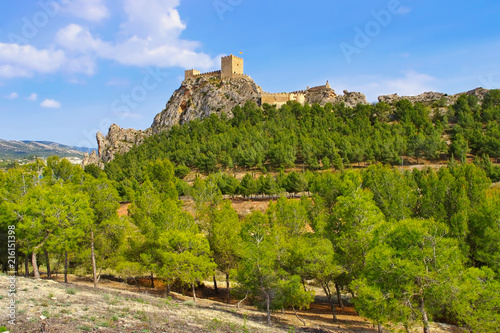 Sax, Castillo de Sax, eine Burg in der Province Alicante, Spanien - Sax, Castillo de Sax, castle in Spain