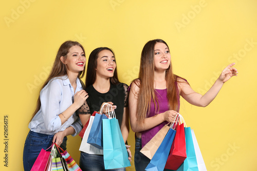 Beautiful young women with ...