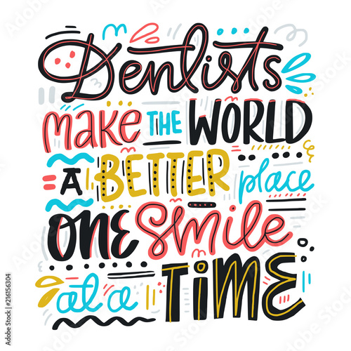 Dental Lettering Design