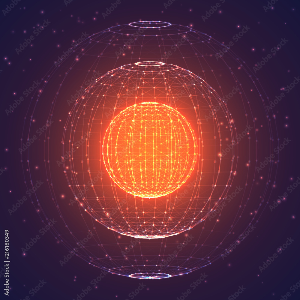 Vector interstellar space polygonal background.Cosmic galaxy illustration.Background with nebula, stardust and bright shining stars. Vector interstellar space polygonal background.Cosmic galaxy illustration.Background with nebula, stardust and bright shining stars.