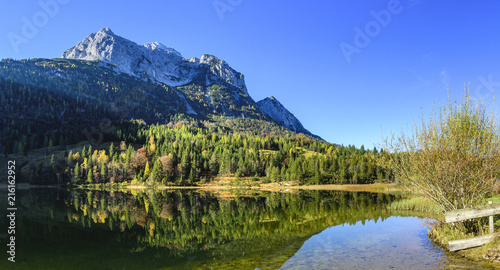 Ferchensee und Wetterstein nahe Mittenwald photo