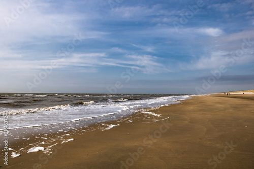 Strand an der Nordsee in Noordwijk / Holland - Sonne,Meer,Strand