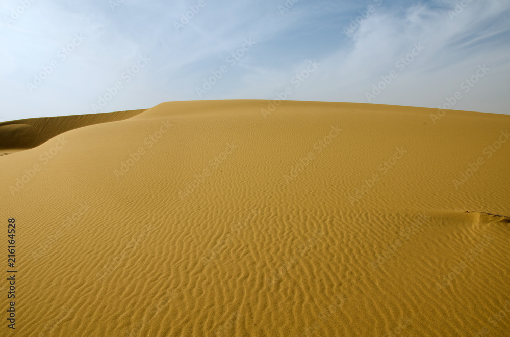 singing sand dunes