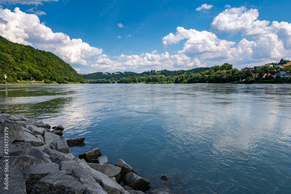 Riverside in Passau