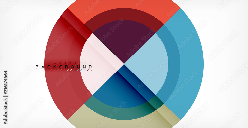 Vector circle abstract background Vector circle abstract background