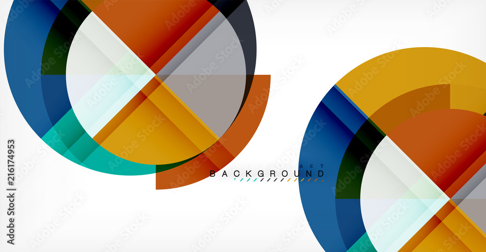 Vector circle abstract background Vector circle abstract background